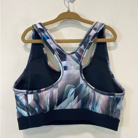 Nike Fit Sports Bra Dri Fit Small Multicolor Padded - Picture 3 of 6